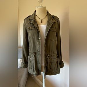 Max Jeans Army Green Jacket